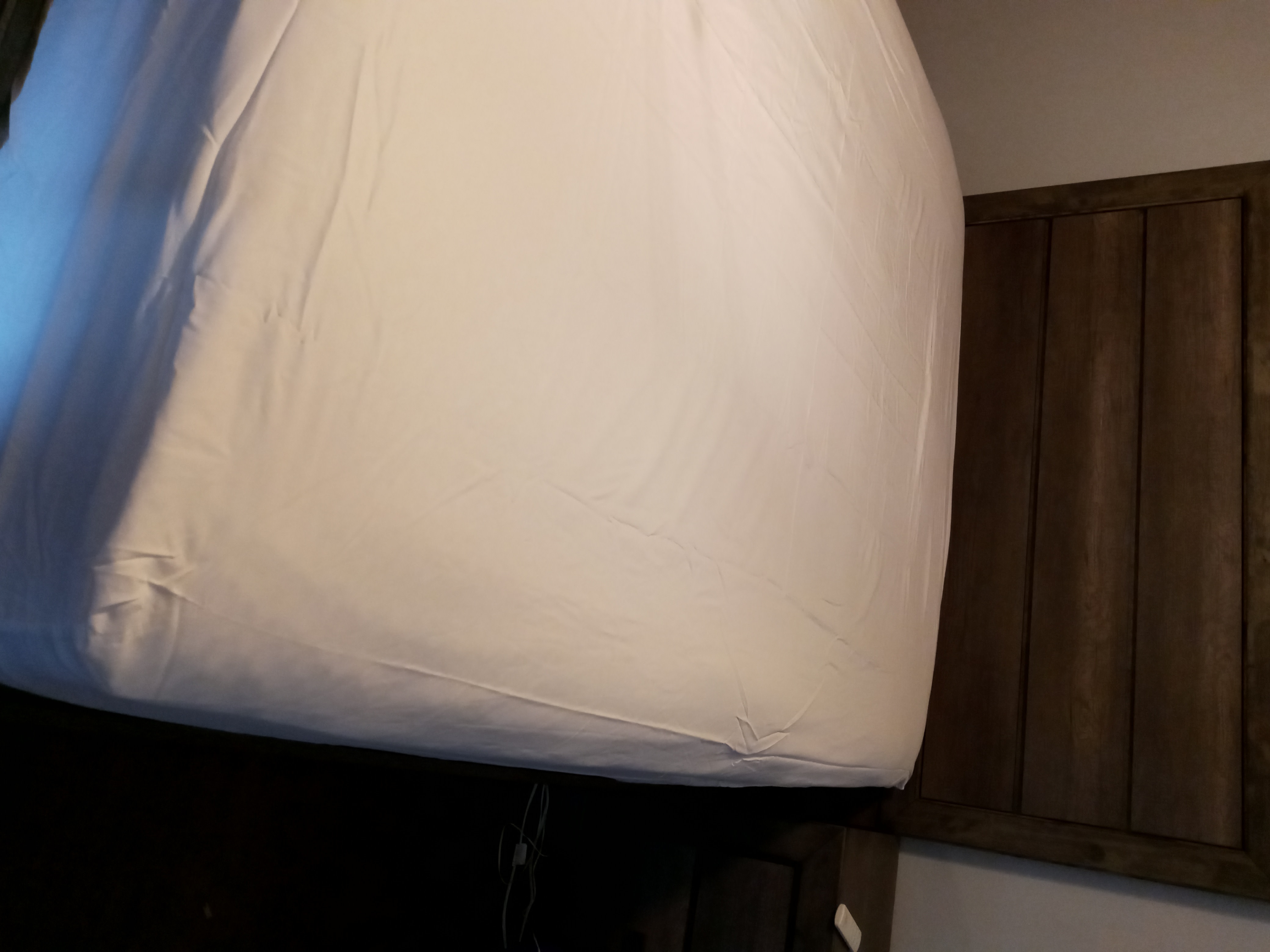 Bright white to match any comforter or bedding set.