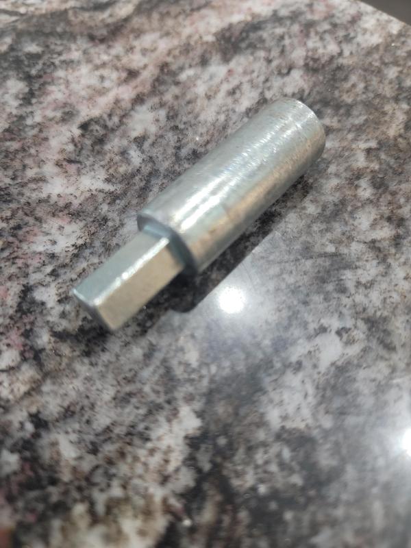 Pieces that needed filing down