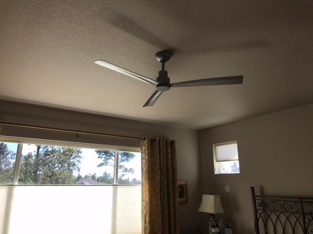 Minkaire 52" fan, quiet with 6 speeds