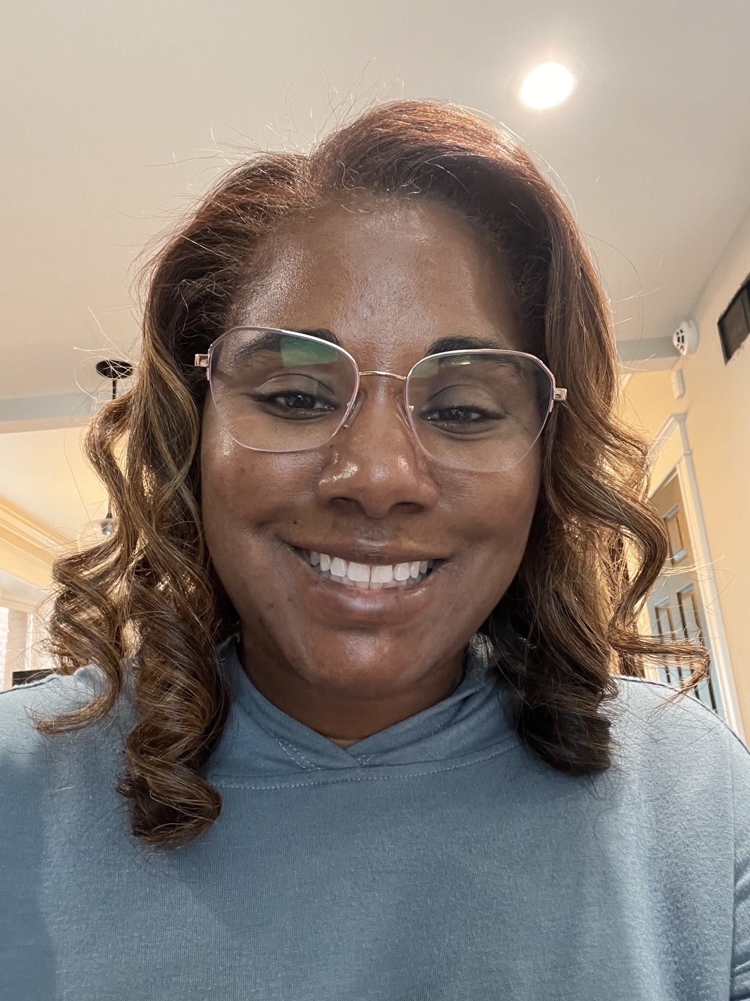 Makeup free and feeling beautiful!