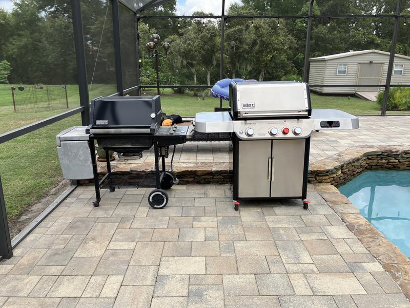 The stainless looks great but I hope it lasts as long as my 2003 enamel Weber.