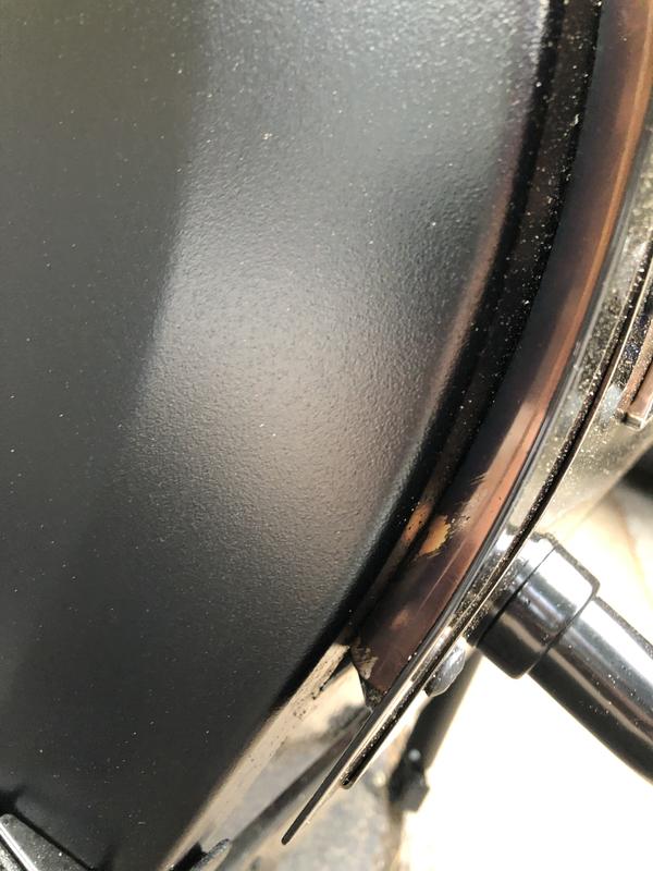 Opening gap due to warping issue