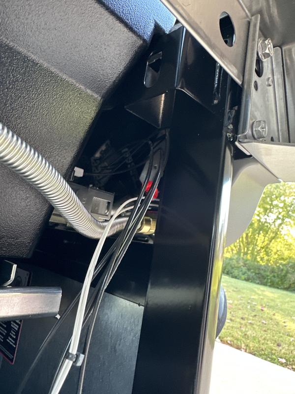 Missing the hole cutout for the wire management clip.