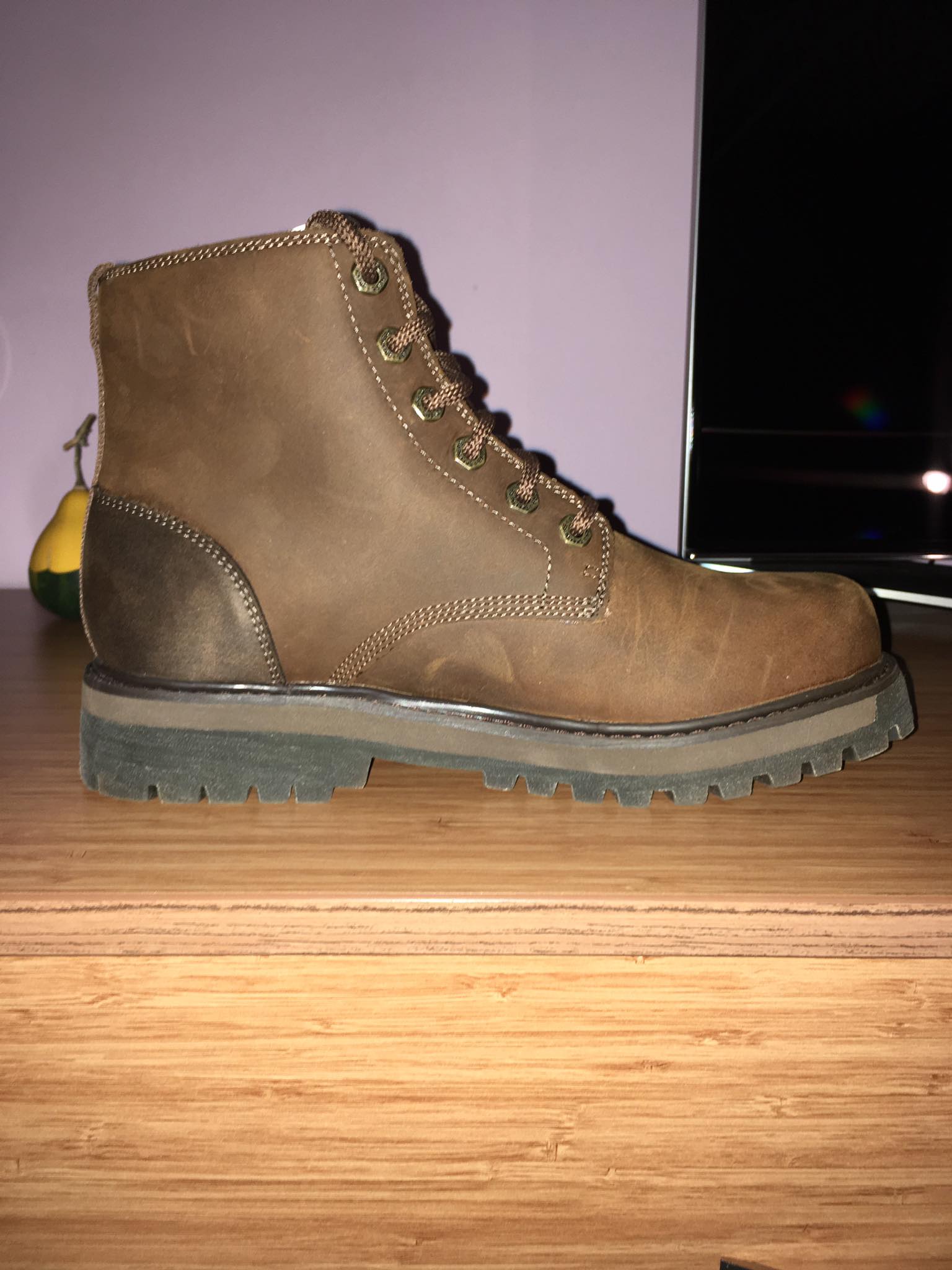 Skechers Talsen Leather Boots Mens 7 Brown Utility Footwear Skechers Men main image 3