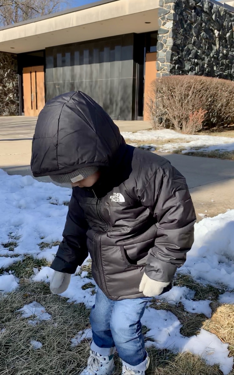 Playing outside