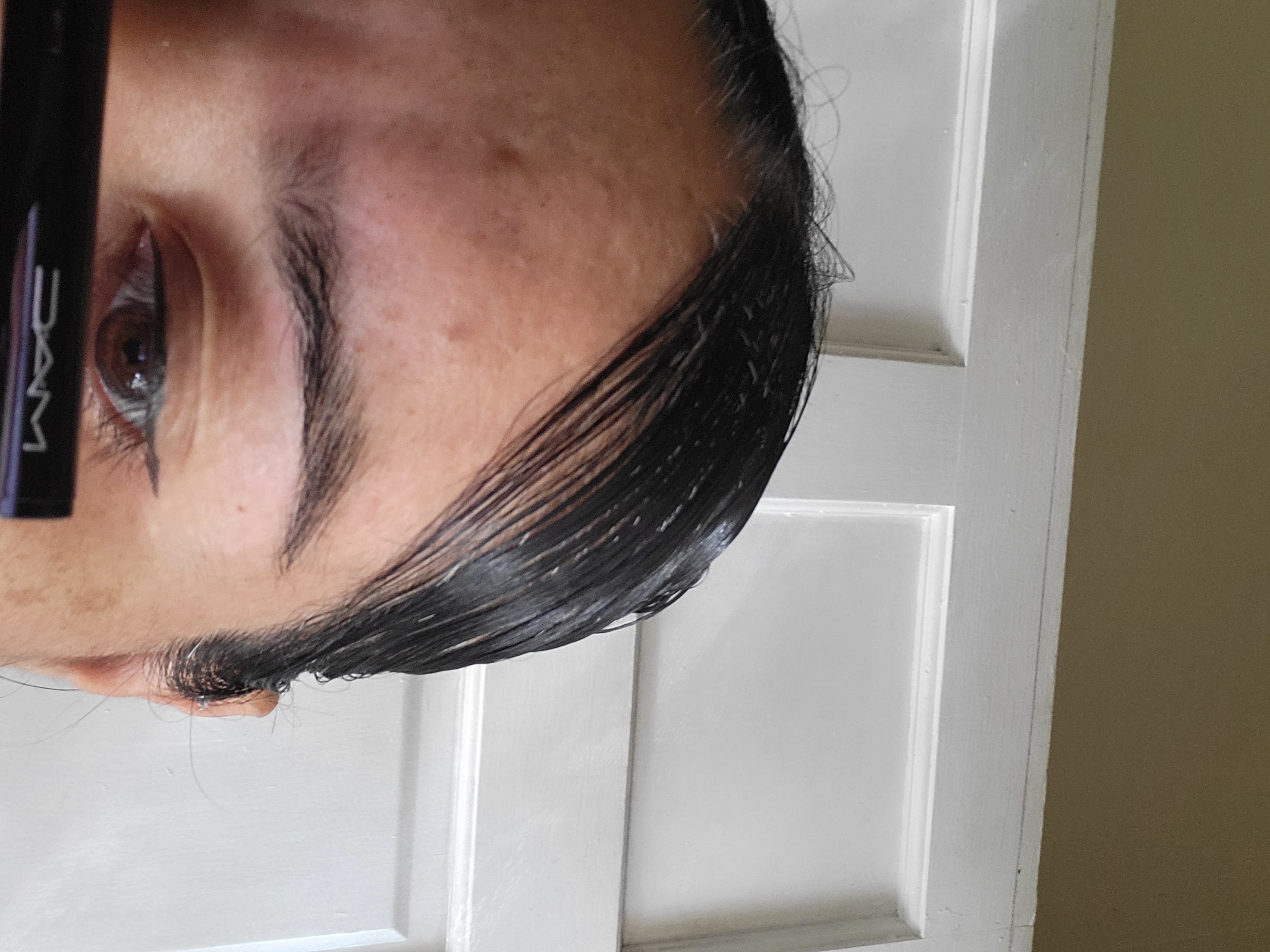 Perfect line with my Mac eyeliner