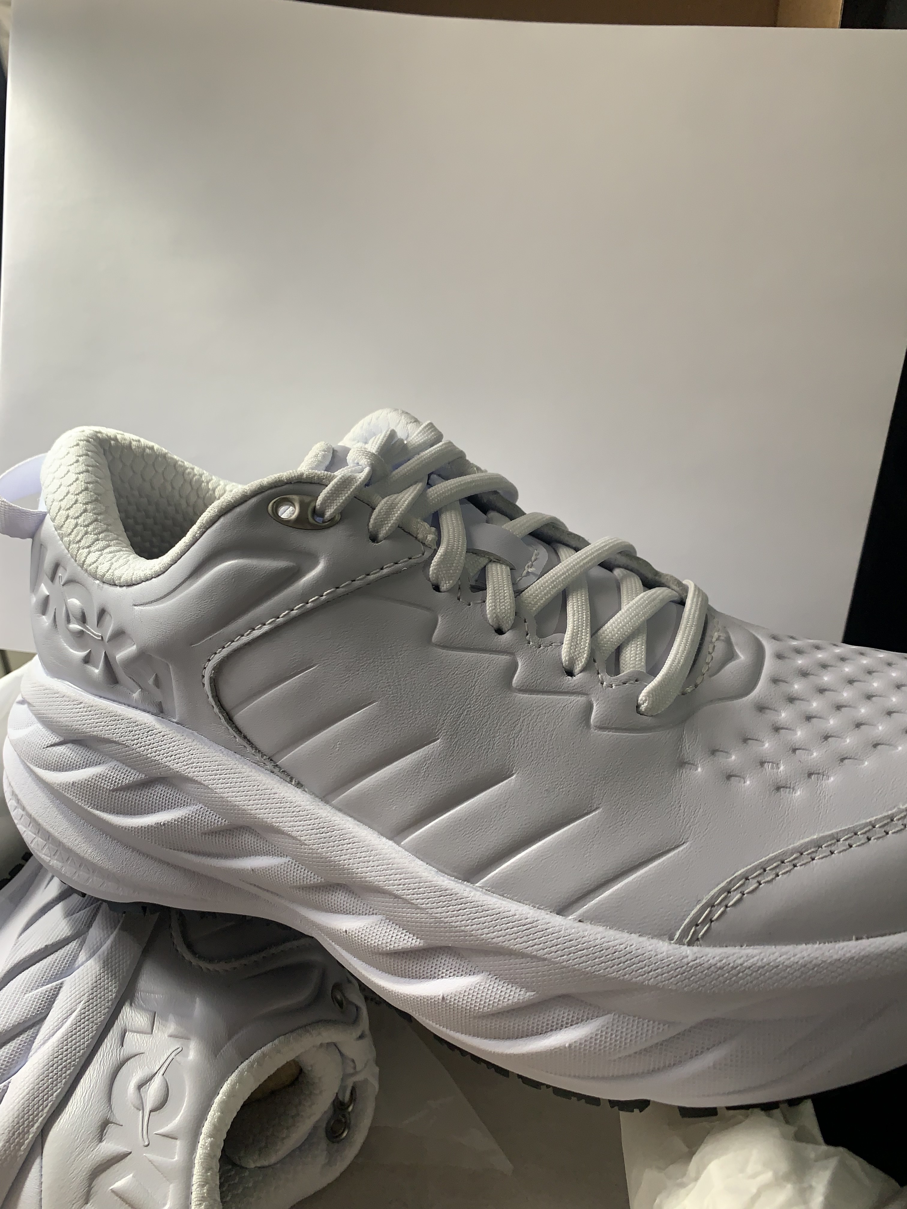 Gray, not white.