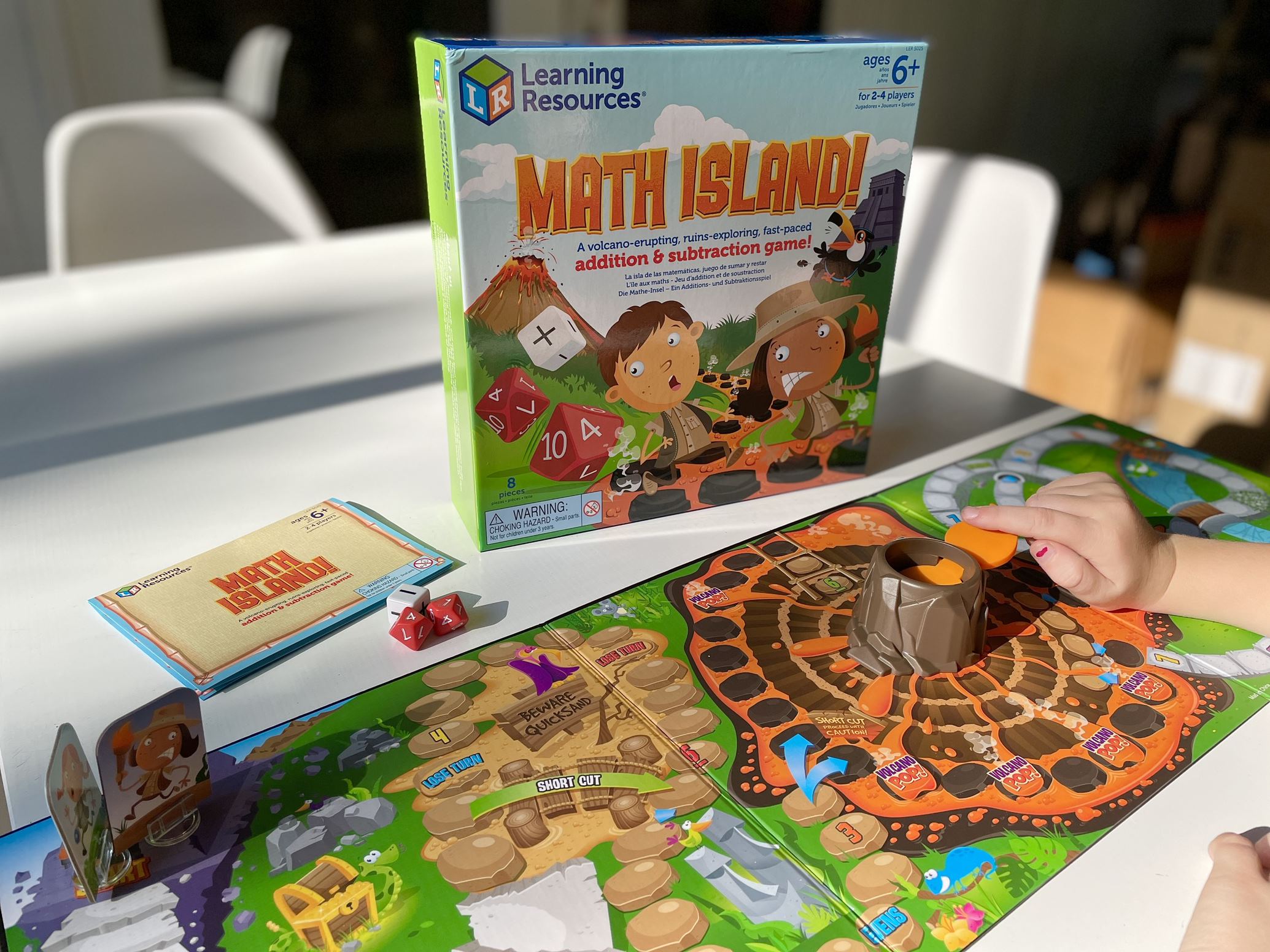 Learning Resources Math Island Addition Subtraction Game - Macy's