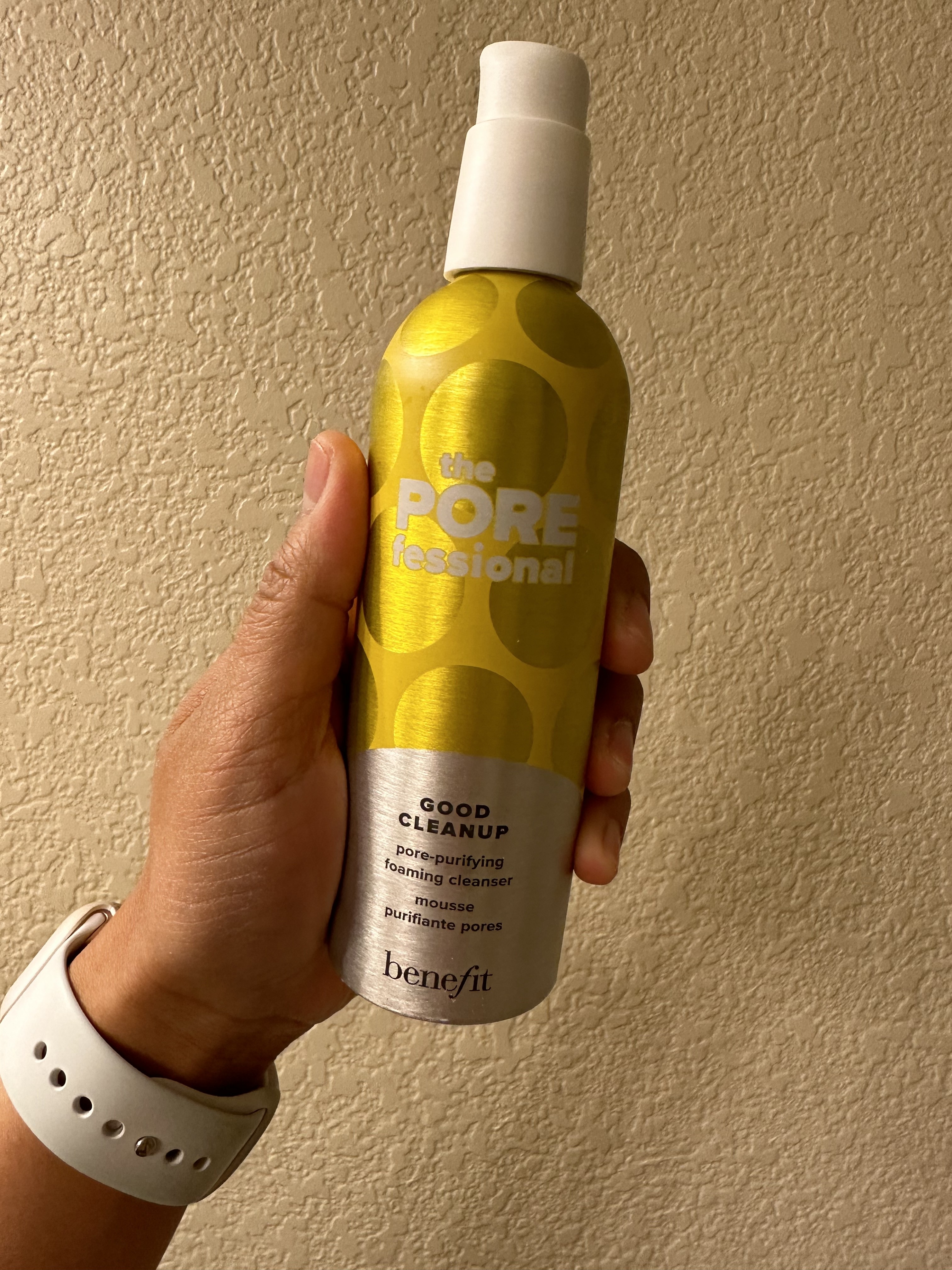 It's a lot bigger than I expected—full-sized product!