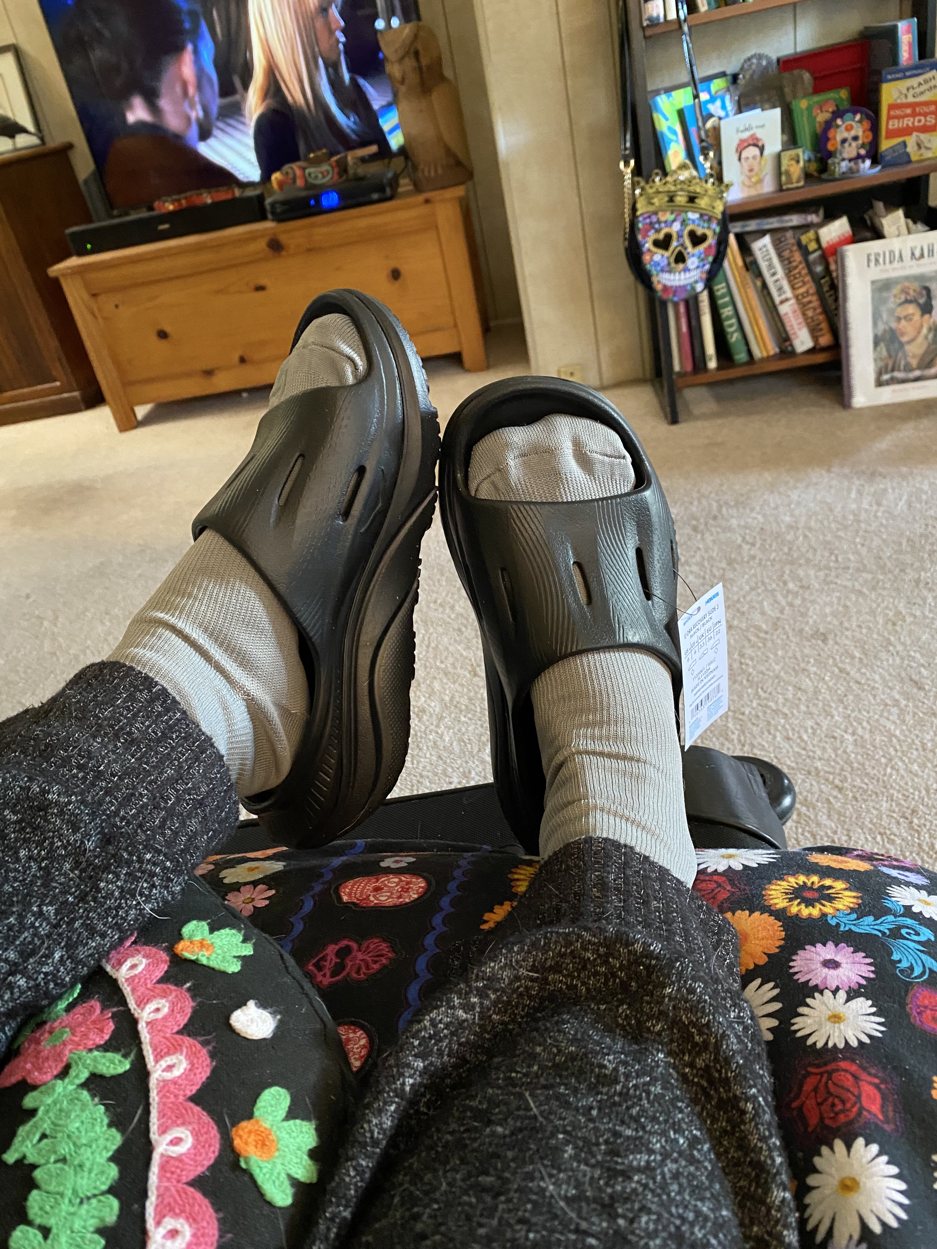 Hokas help me get back on my feet with rheumatoid arthritis.