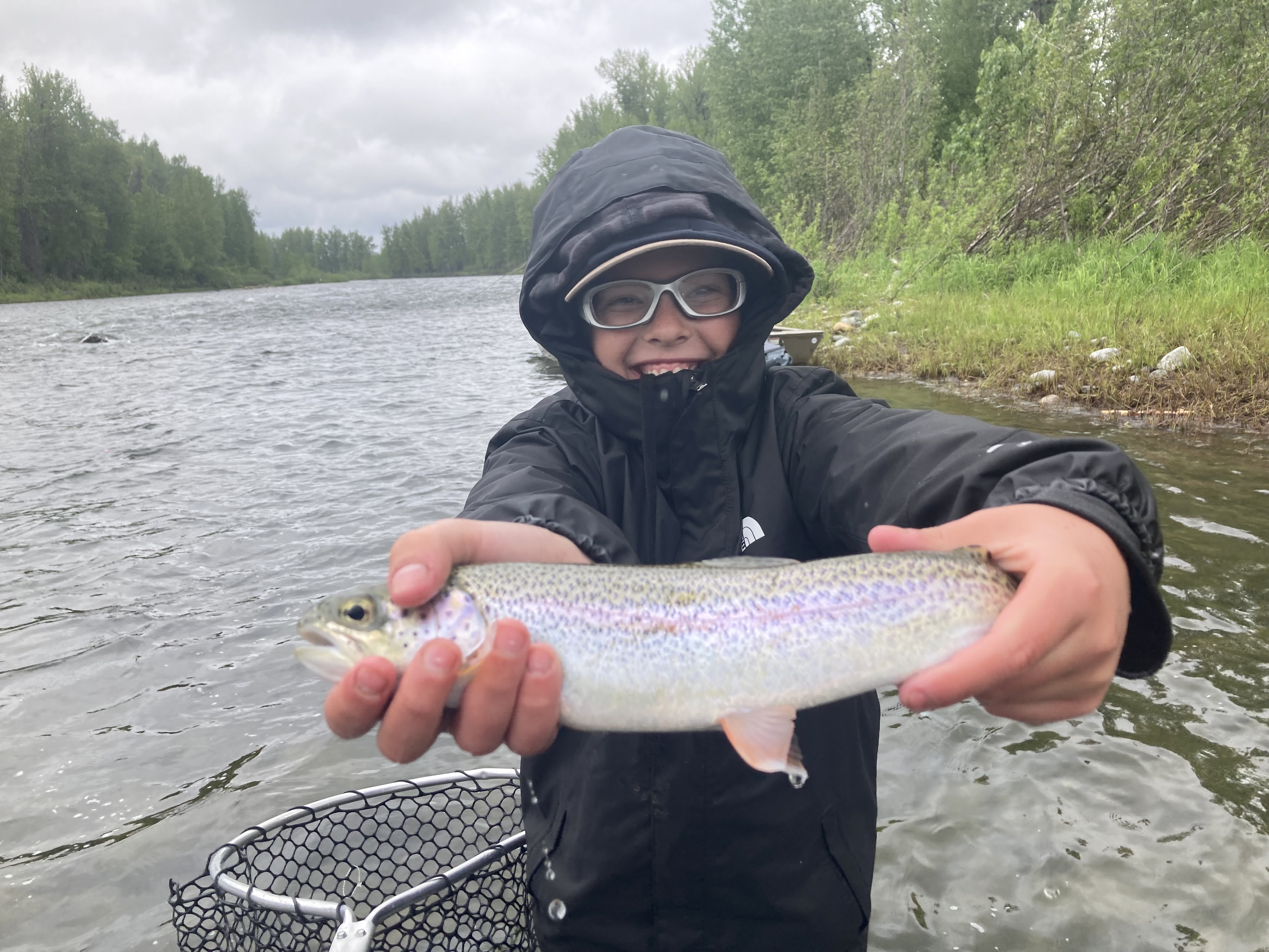 This rain jacket is a great catch!