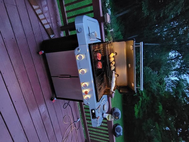 Assembled and ready to Grill