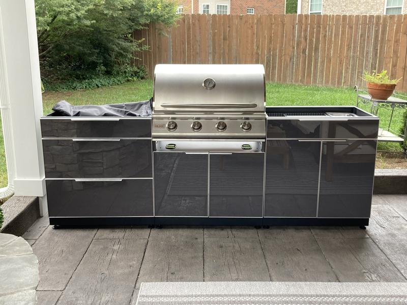 New set - delivery was excellent! Got close to porch