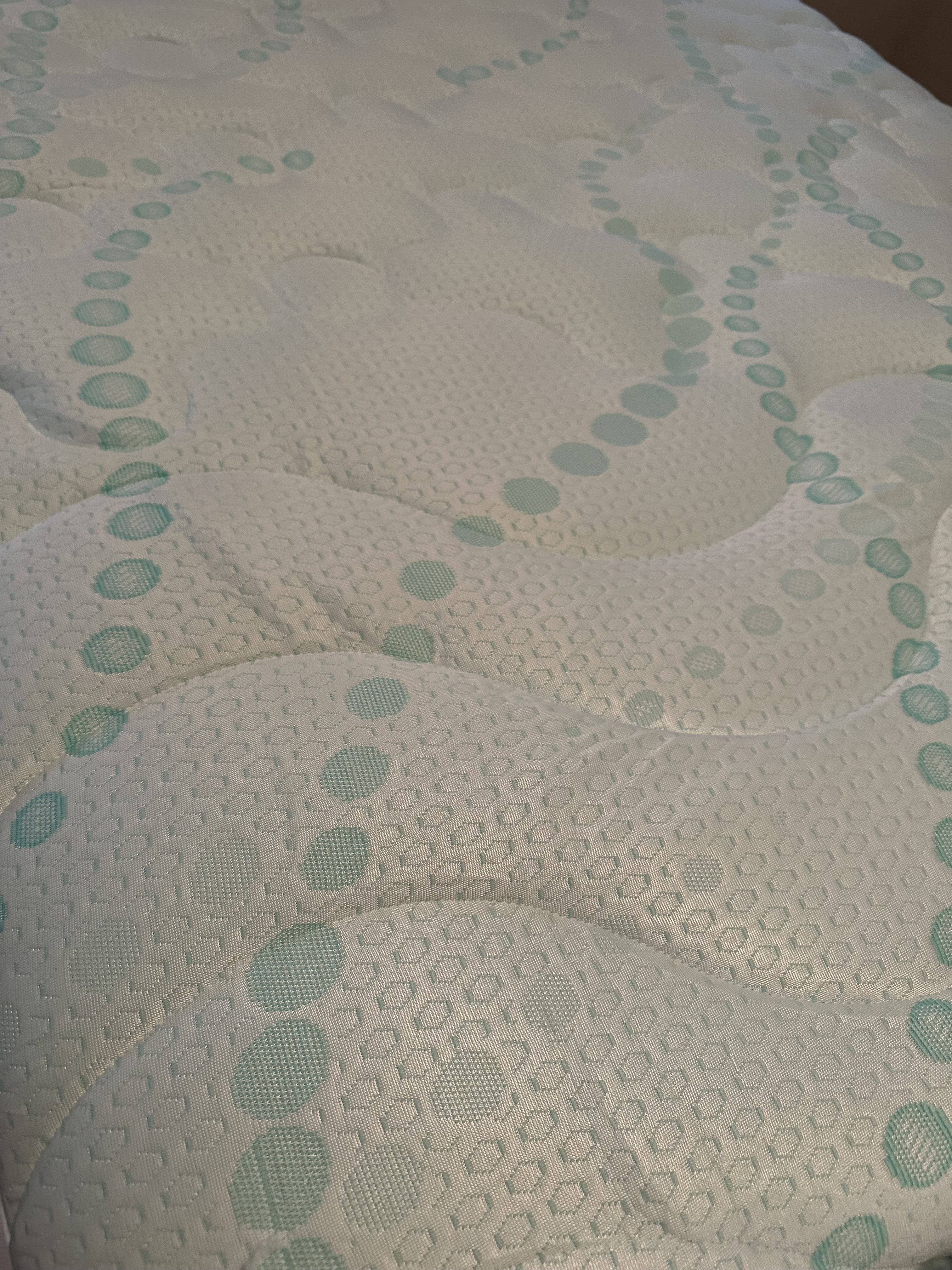 Nice blue pattern throughout