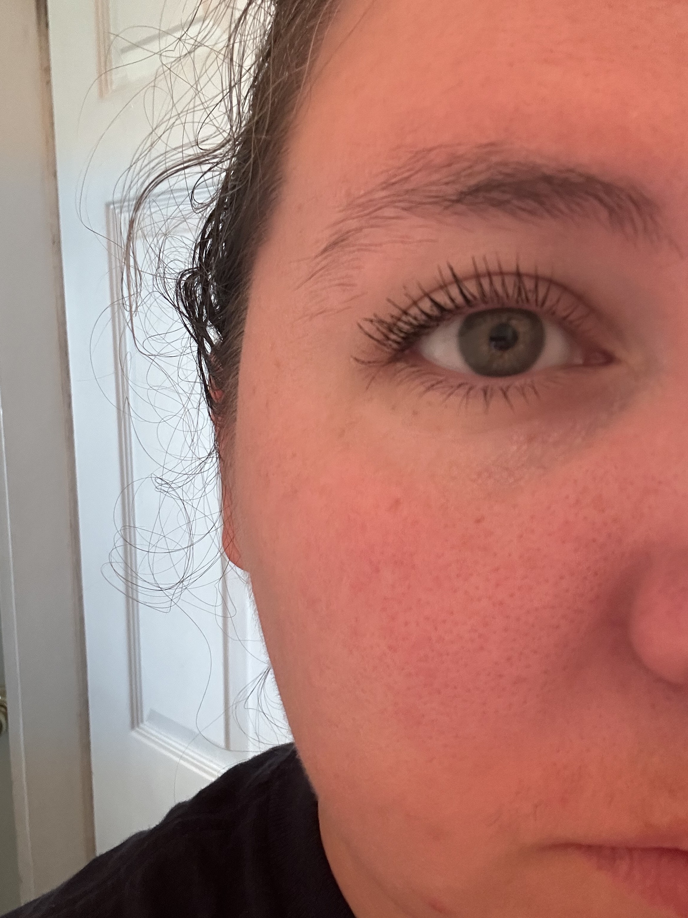 After, with just ONE coat of this mascara!