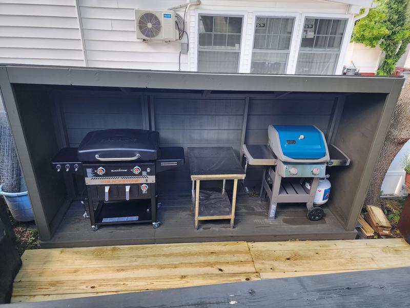 Grill shed
