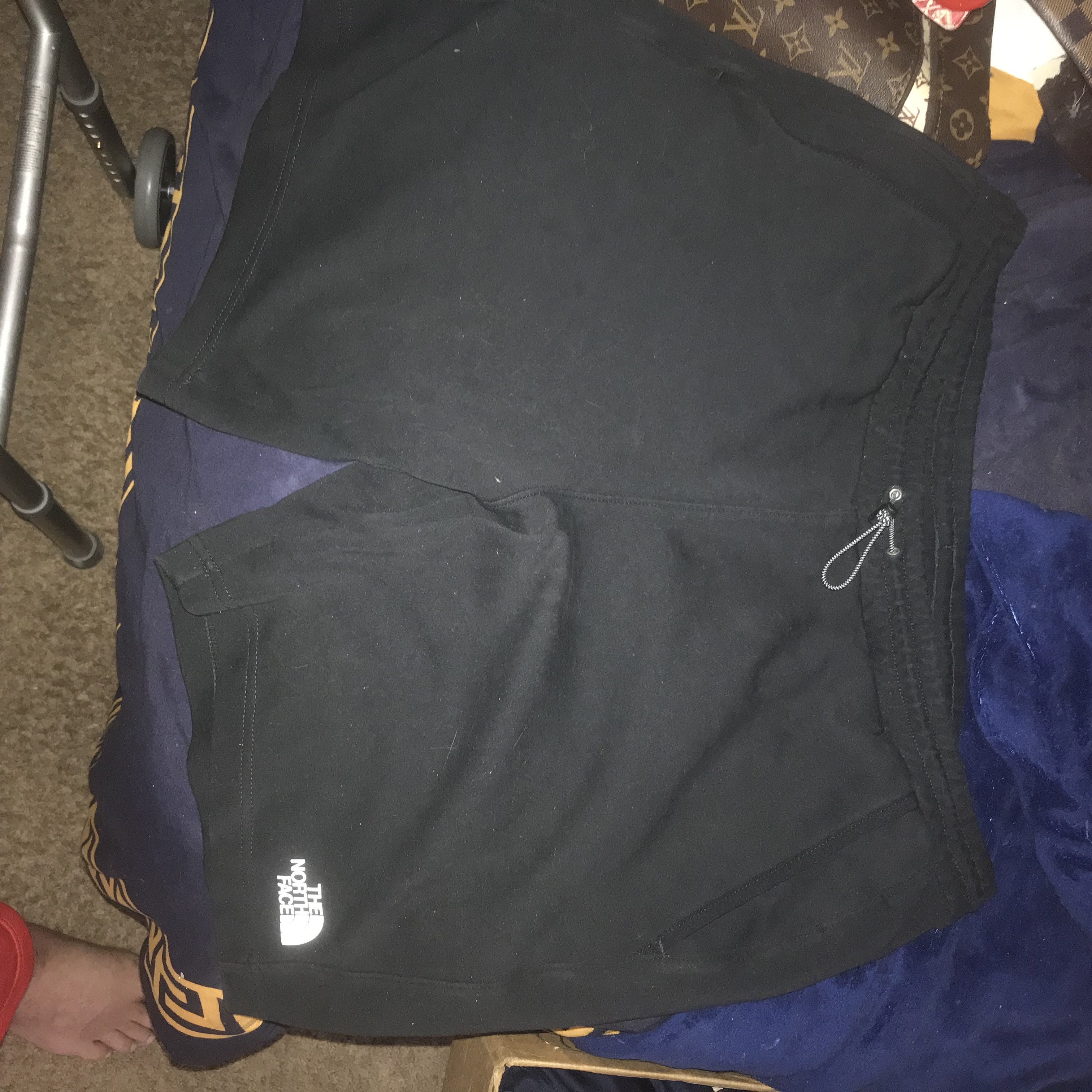 Matching perfect size TNF logo on the front part of the shorts as well like I said …..game changers