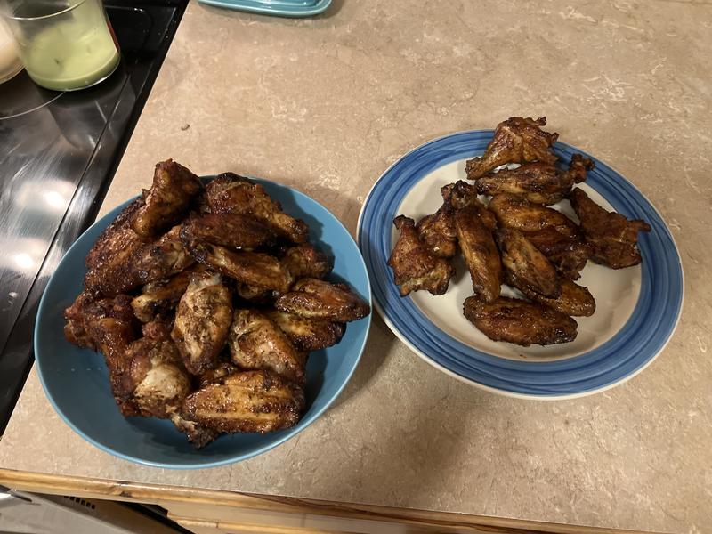 Chicken wings on generic setting. Amazing!!