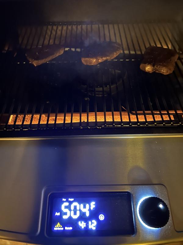 Just before I opened the seer plate!