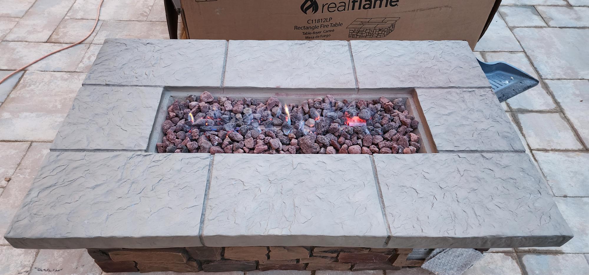 Flames Early Evening