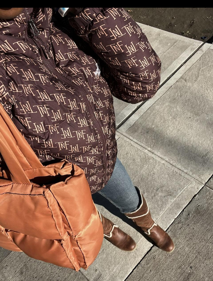 On my down day,out for brunch.