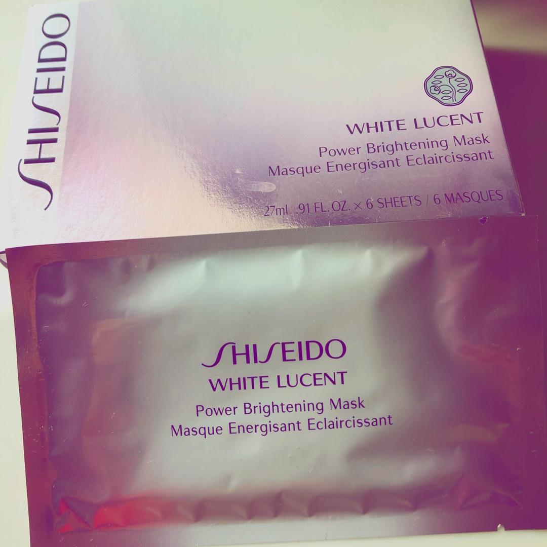 Shiseido White Lucent Power Brightening Mask, 6 count - Macy's