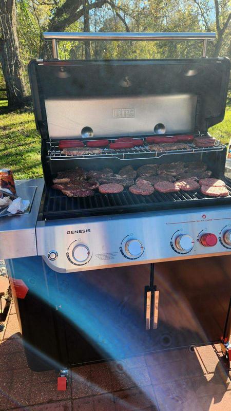 Plenty of steaks, burgers and sausage with room to spare