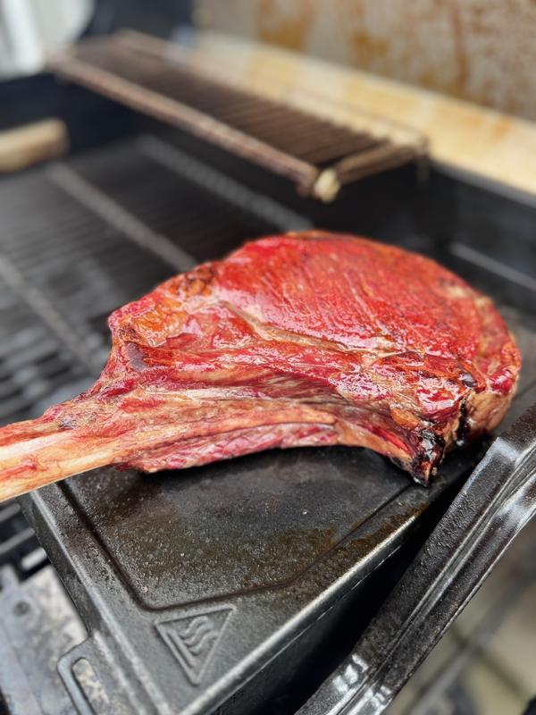 Searing Station on Top of Hopper Lid