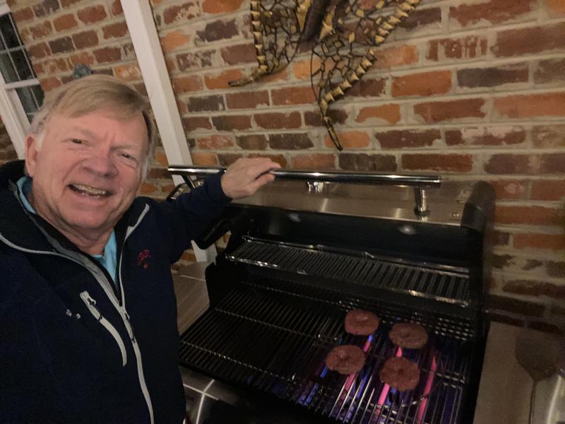 Enjoying my new Weber!