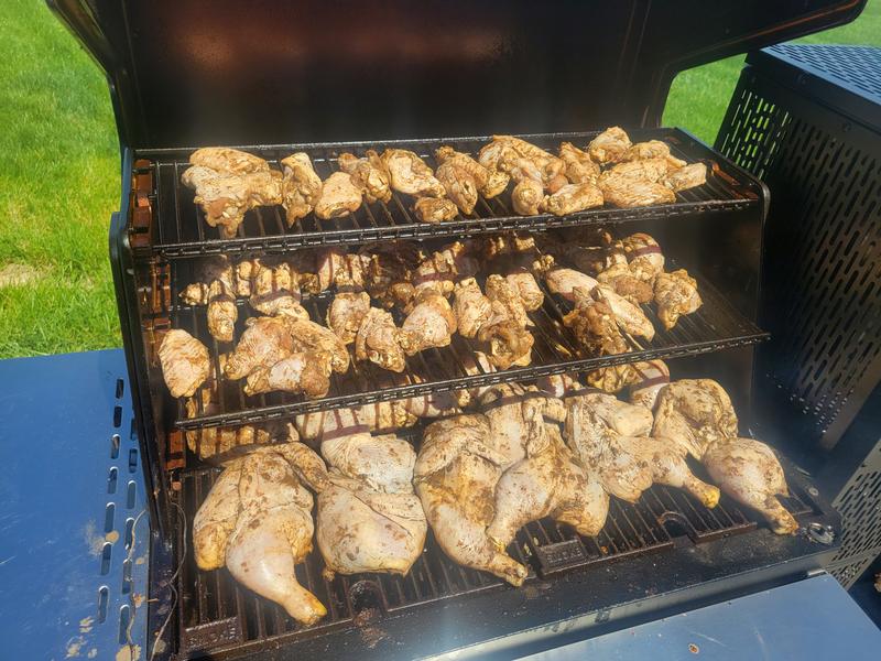 Holds a load of chicken