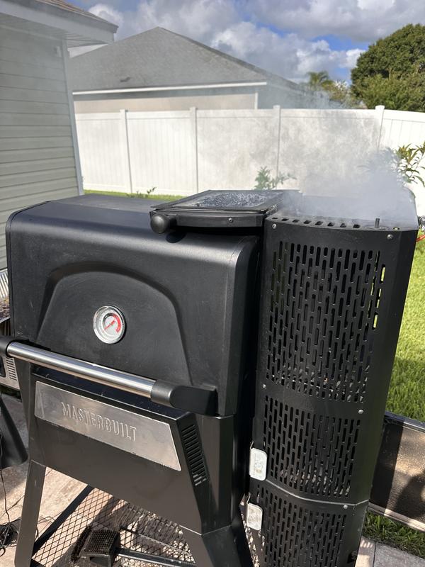 Starting up the charcoal for some ribs
