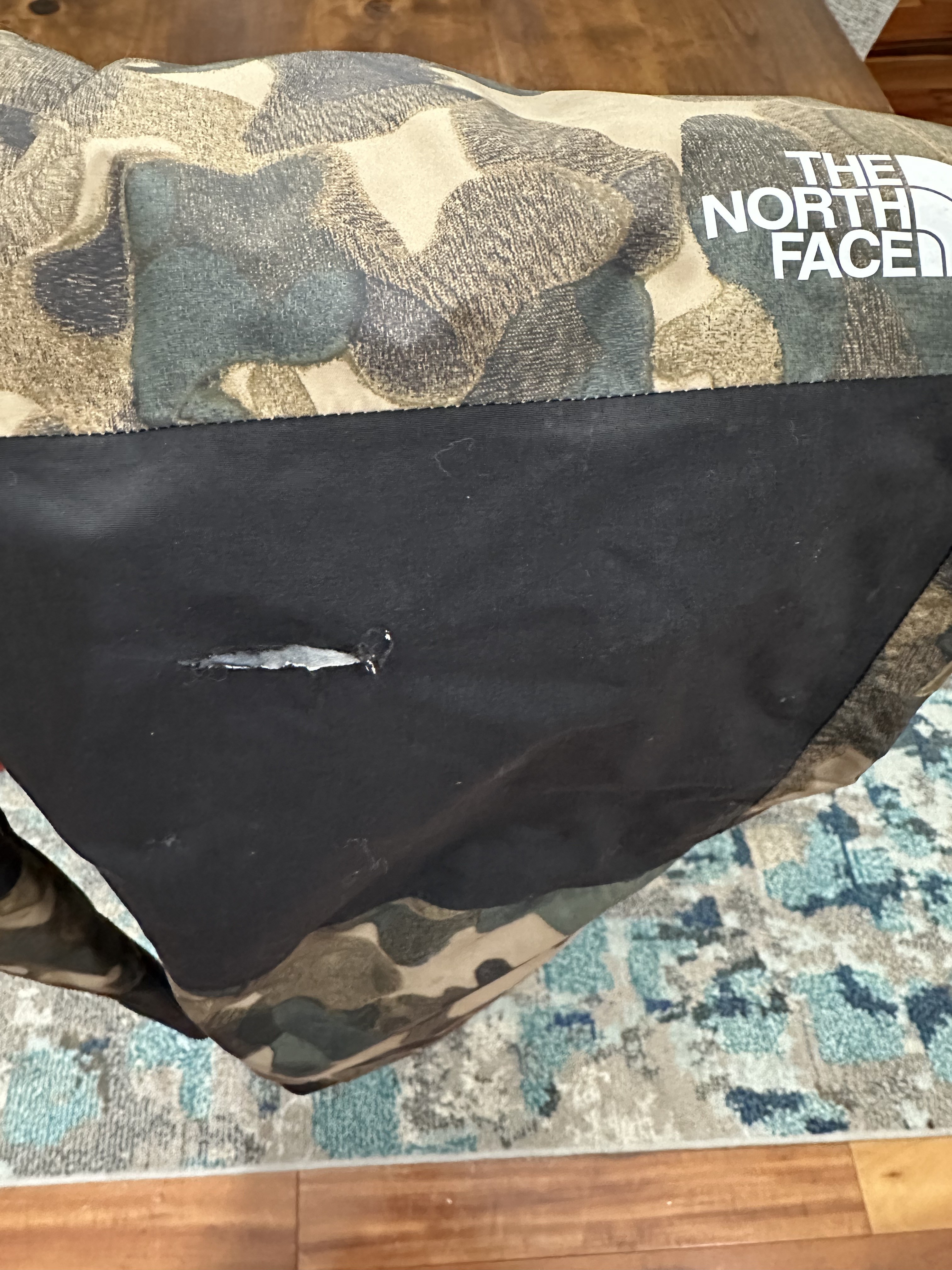 Huge Rip after 30 minutes in the snow