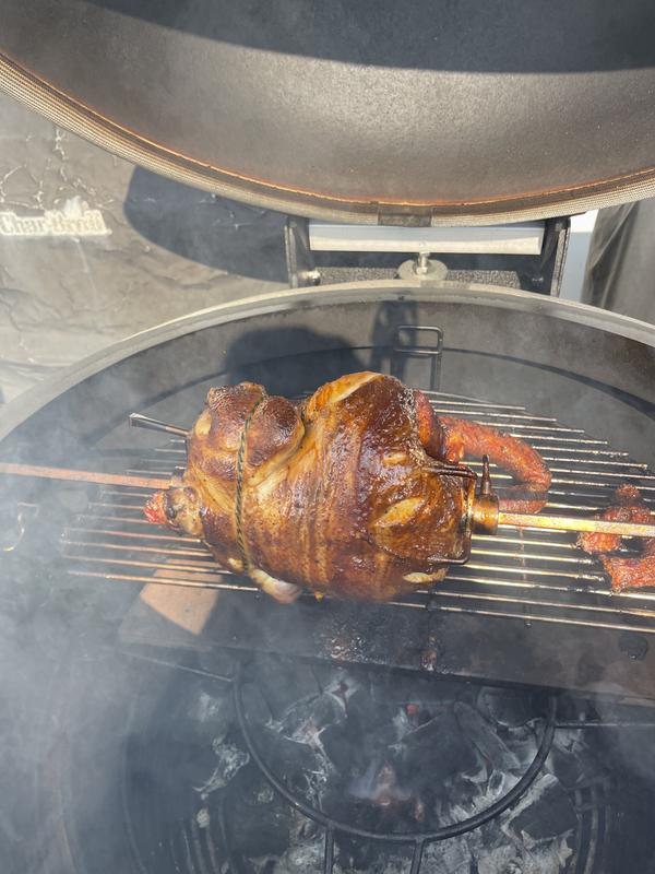 Egg Rotisserie Chicken Joetisserie Bge Large Kamado Joe Grill