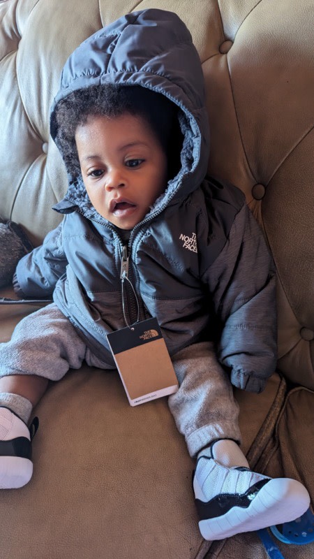 The North Face Baby Boys Reversible Mount Chimbo Full Zip Hooded