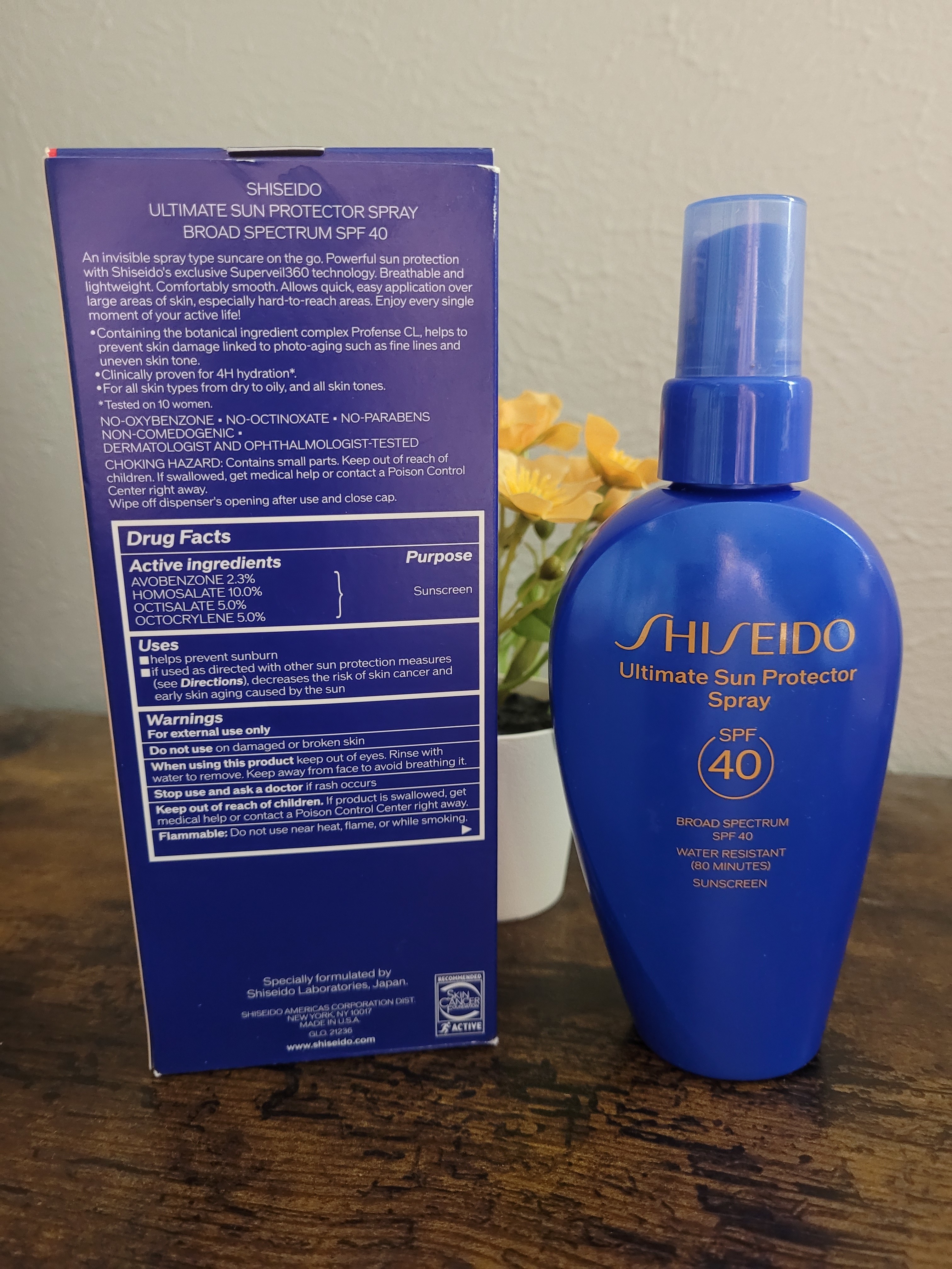 Shiseido Ultimate Sun Protector Spray SPF 40, 150 ml - Macy's