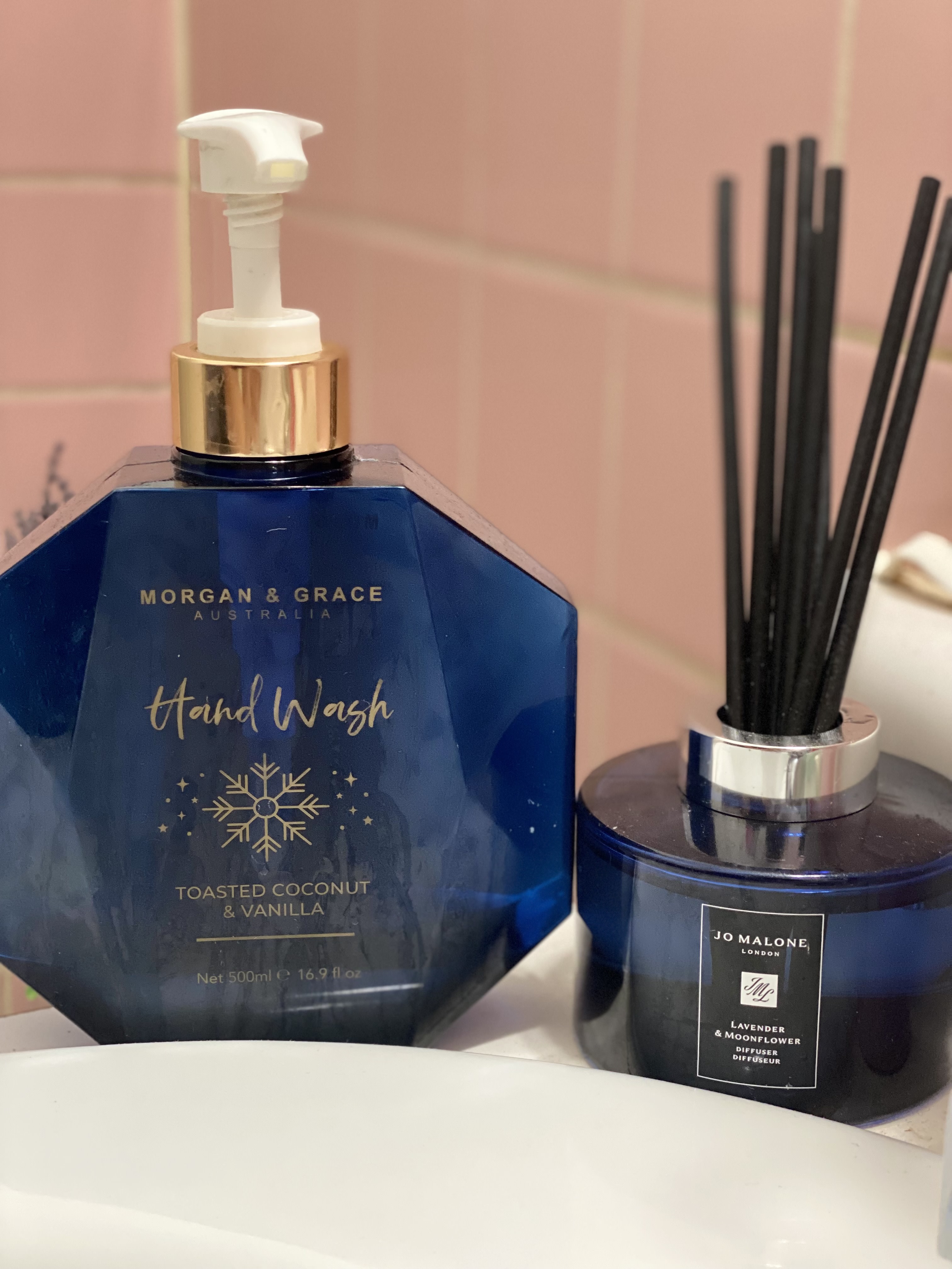 Lavender & Moonflower reed diffuser