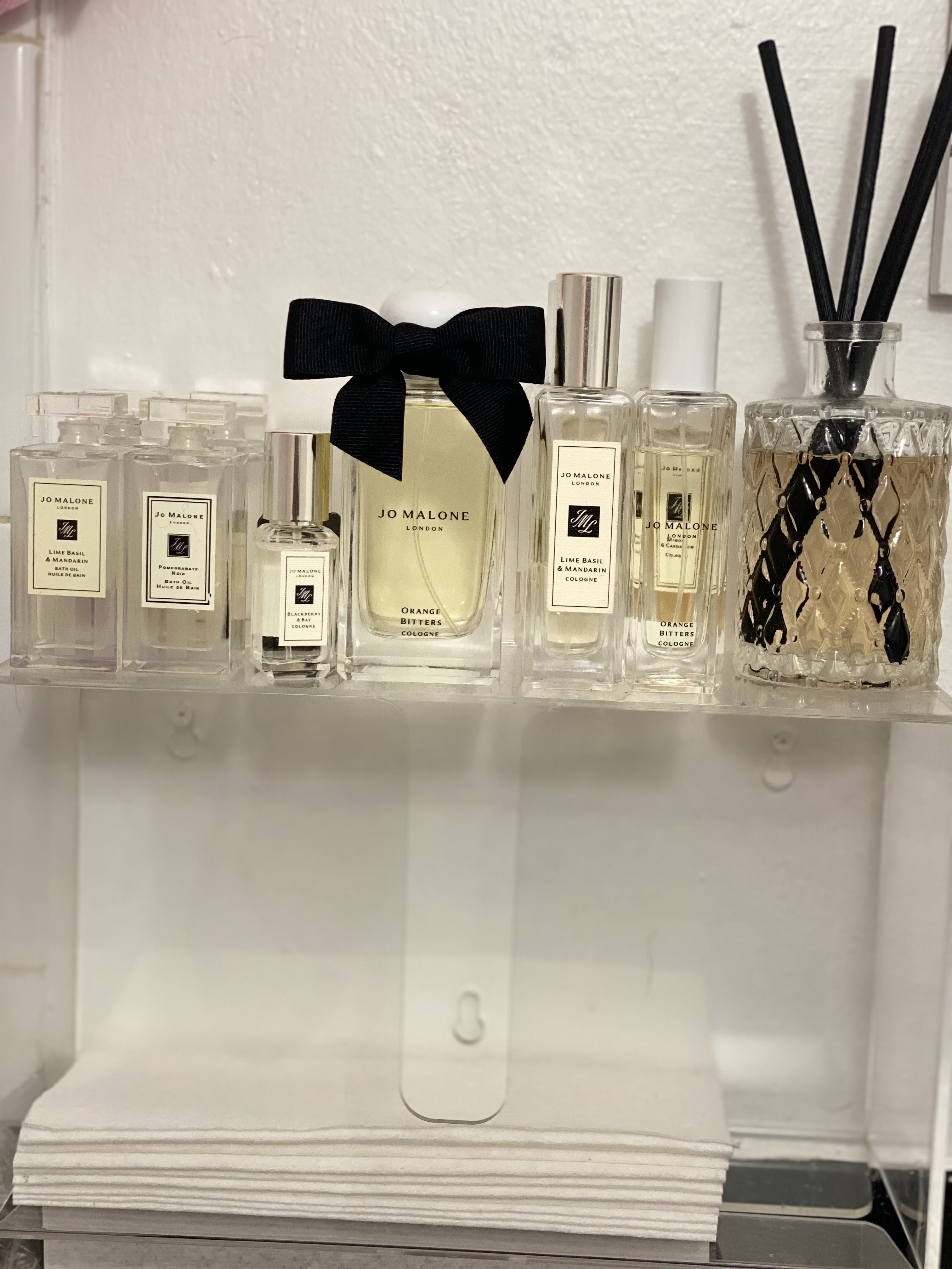 My Jo Malone collection display