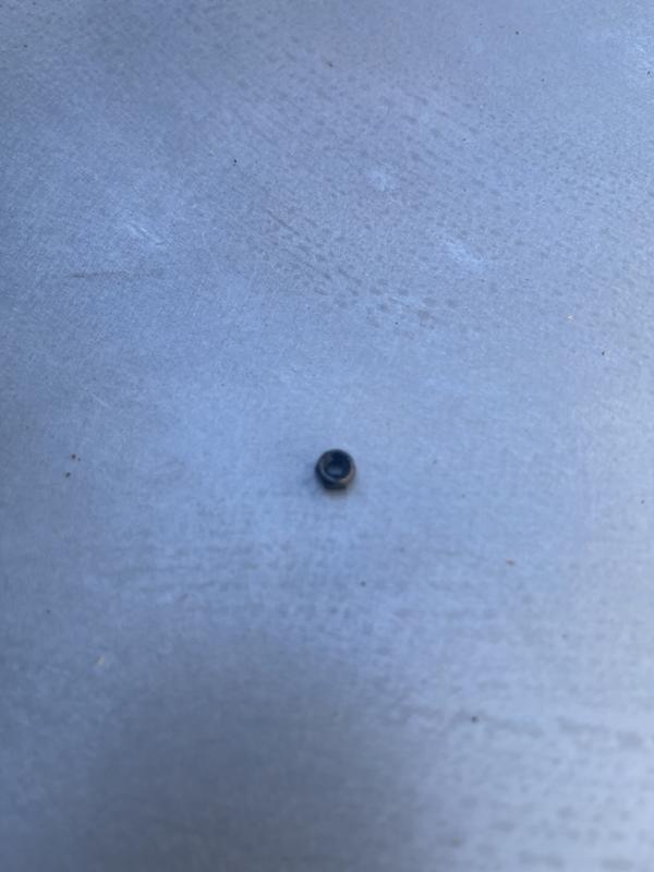 Only found the nut don't know where the rest went