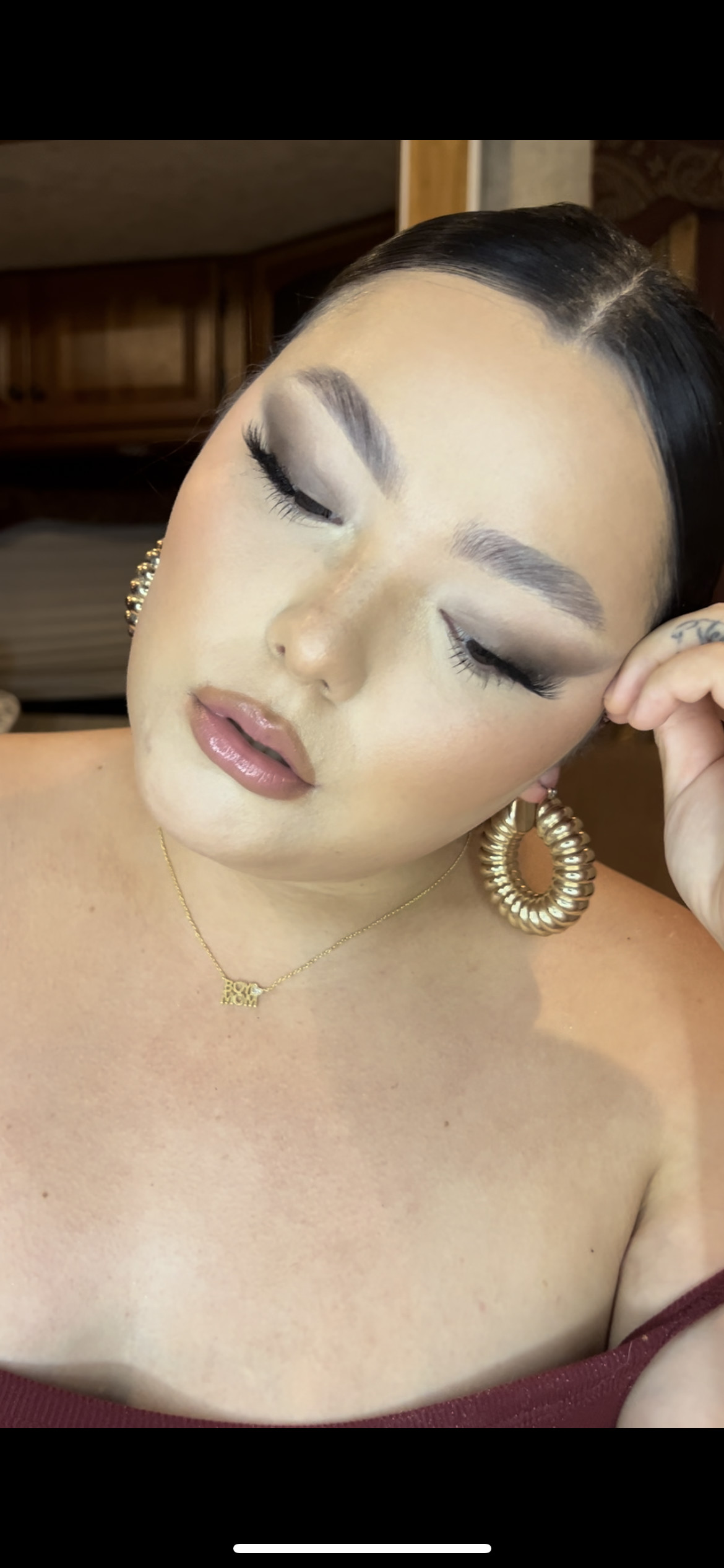 No color just the gel I just can't tell you enough how much I'm in love with it🥰🥹