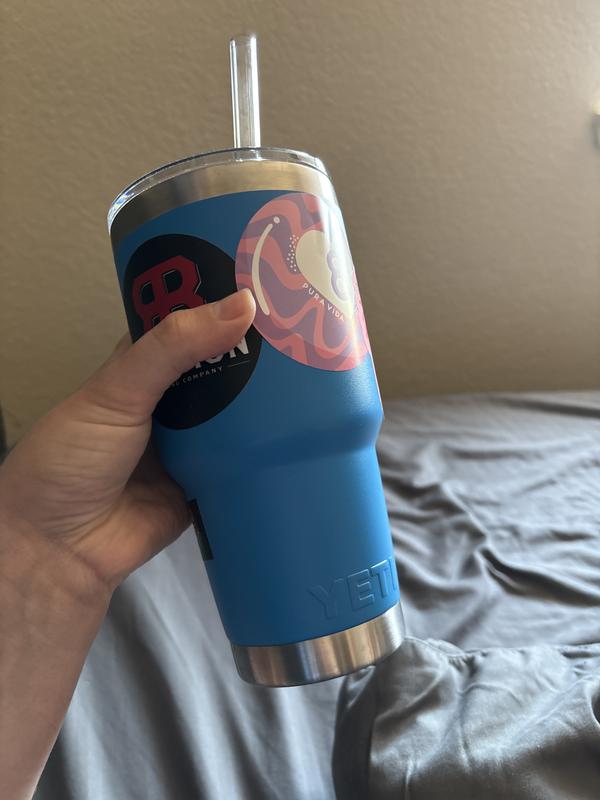 Added a few stickers but I may remove them because the color is so vivid and cute.