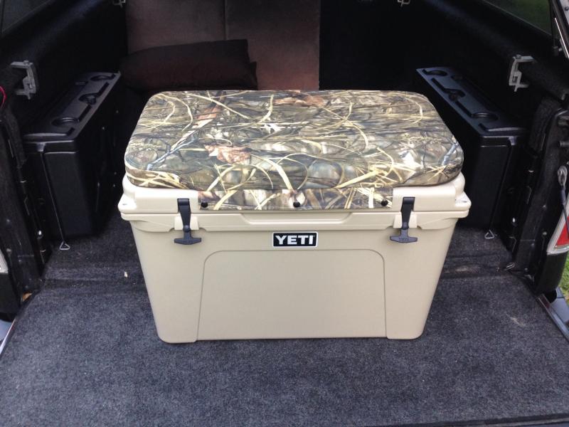 Tan 105 with camo seat cushion