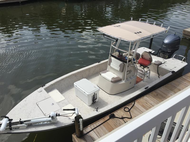 Yeti 105 with pad and tie down kit!