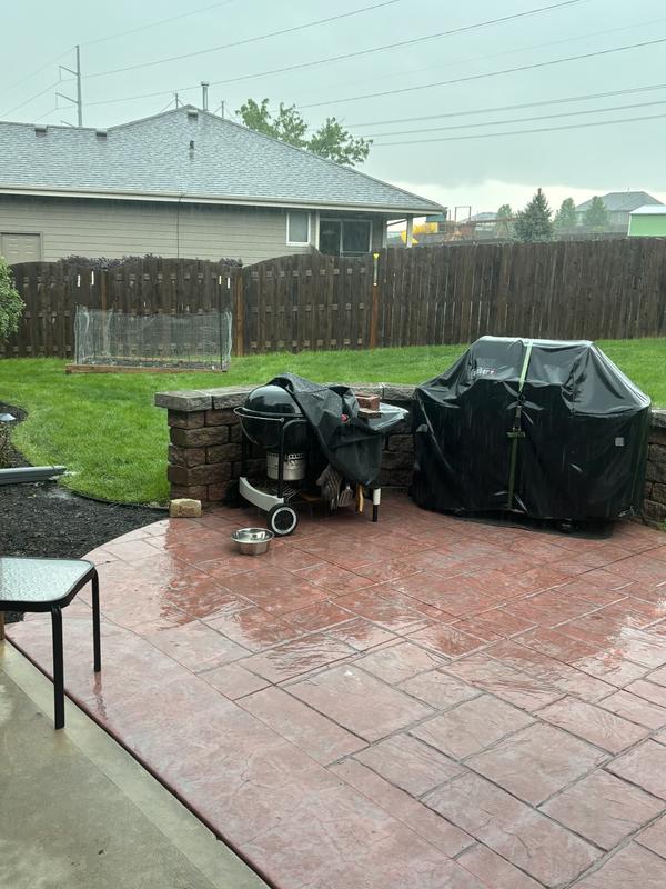 Cover won't stay on.