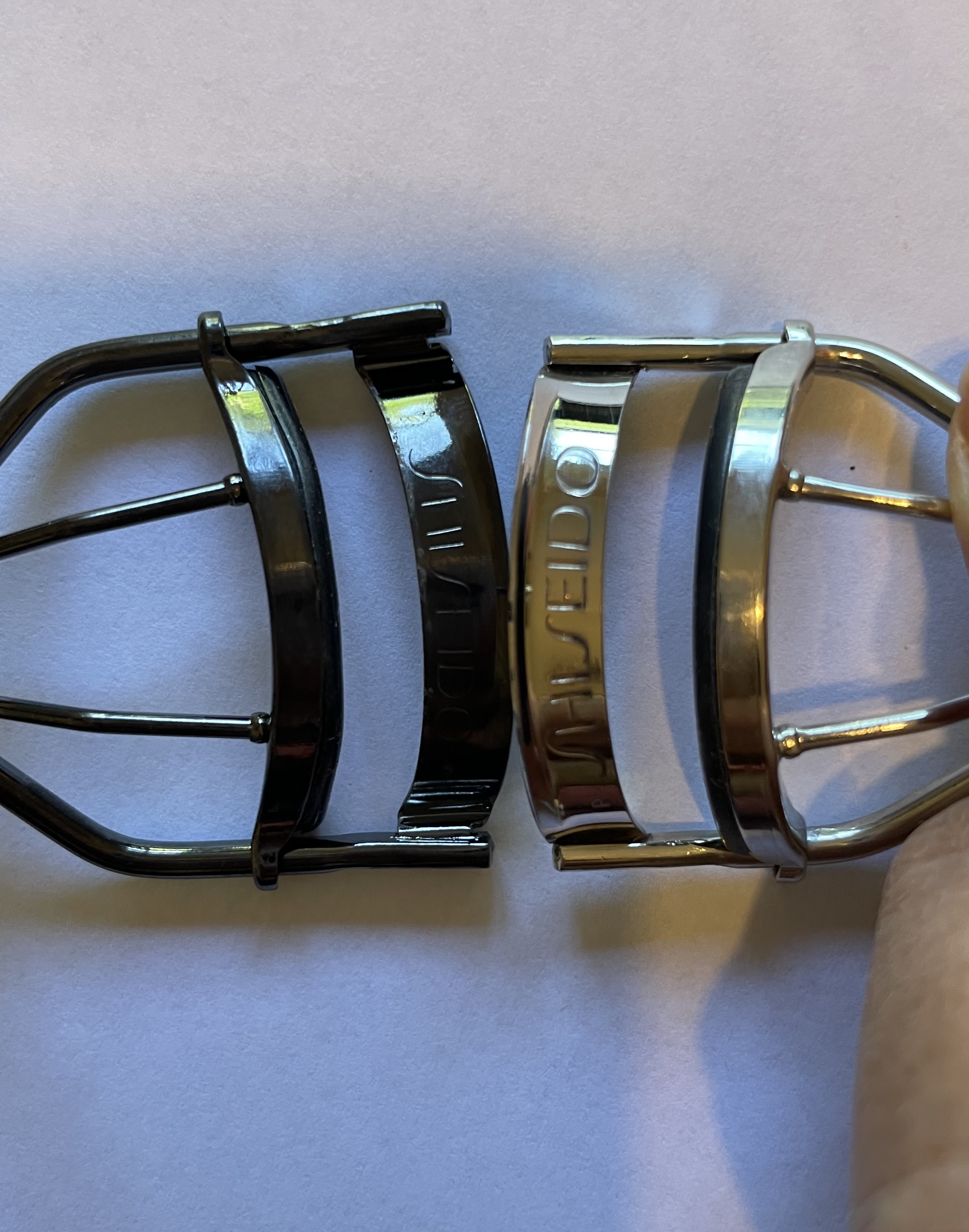 New one on left is wider