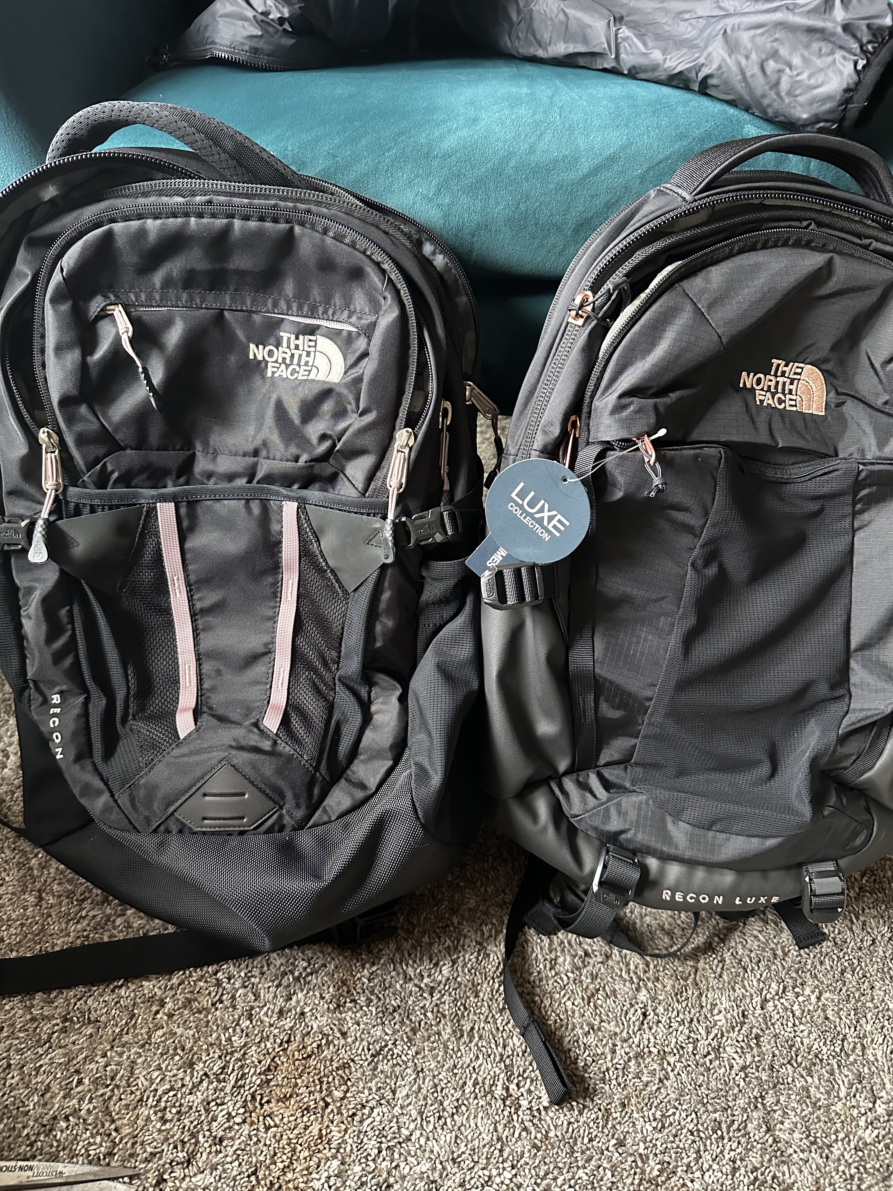 Original Recon on left