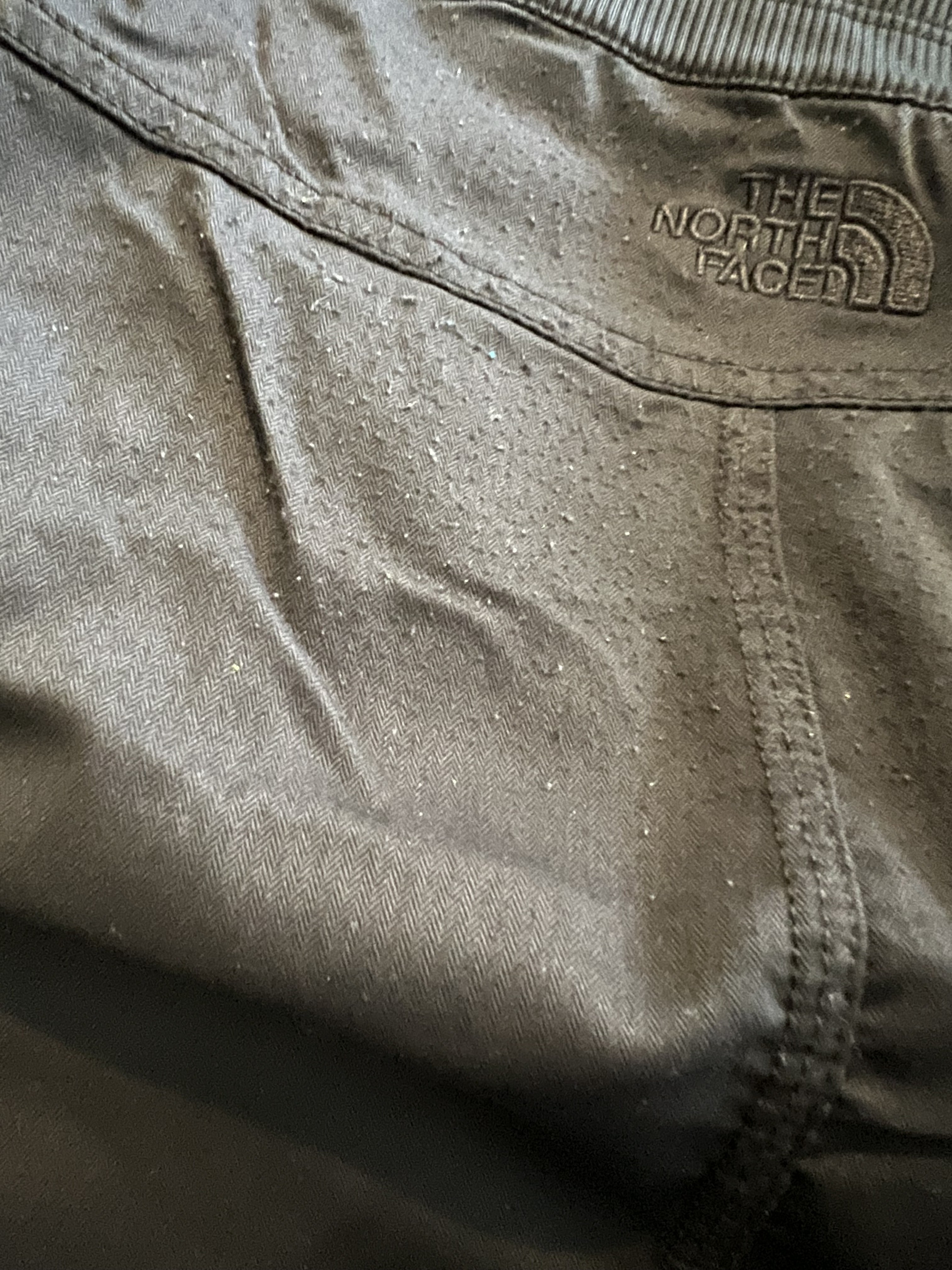 Pilling on the back just from wearing a backpack