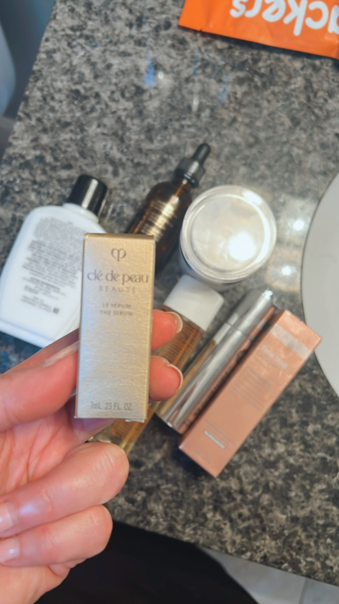 At this age it's all about hydrating the skin. I try all the things and this little baby is gold