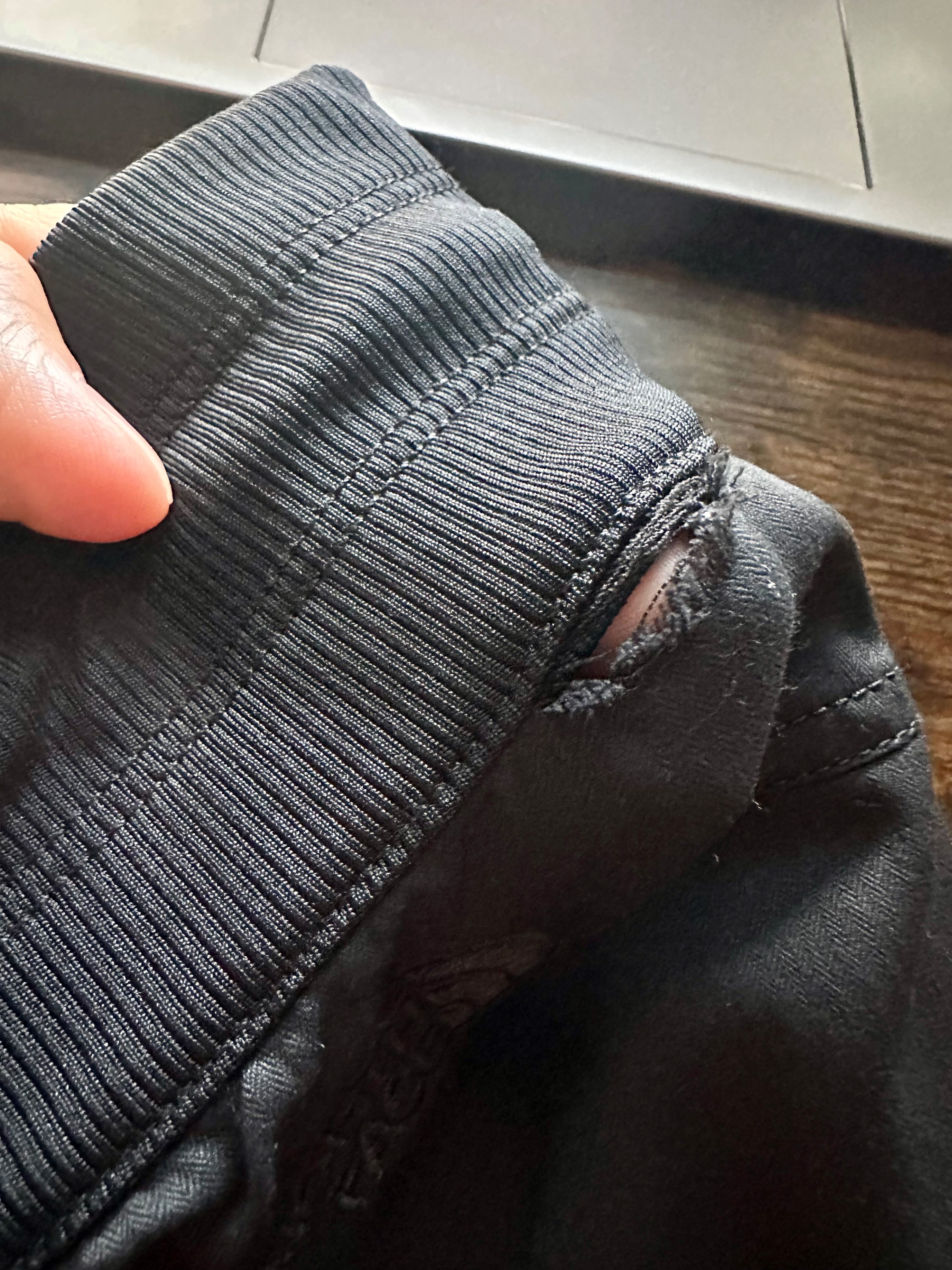 Falling apart after one wear and one wash