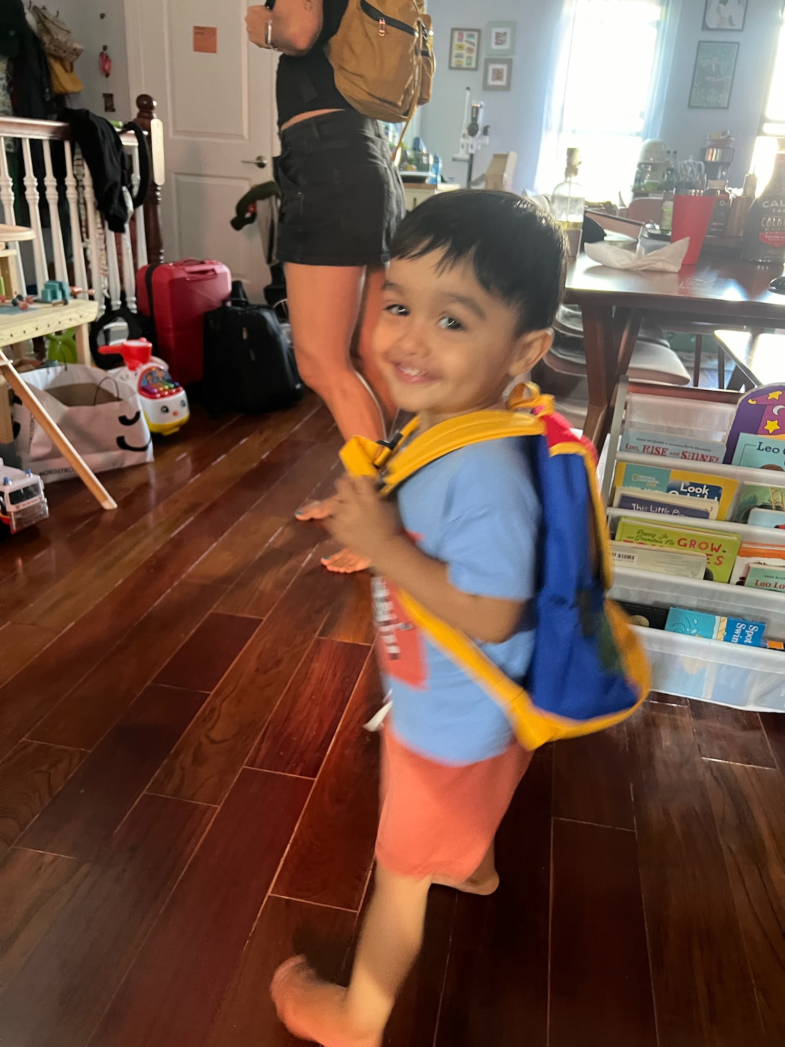 Cute backpack for a cute BB