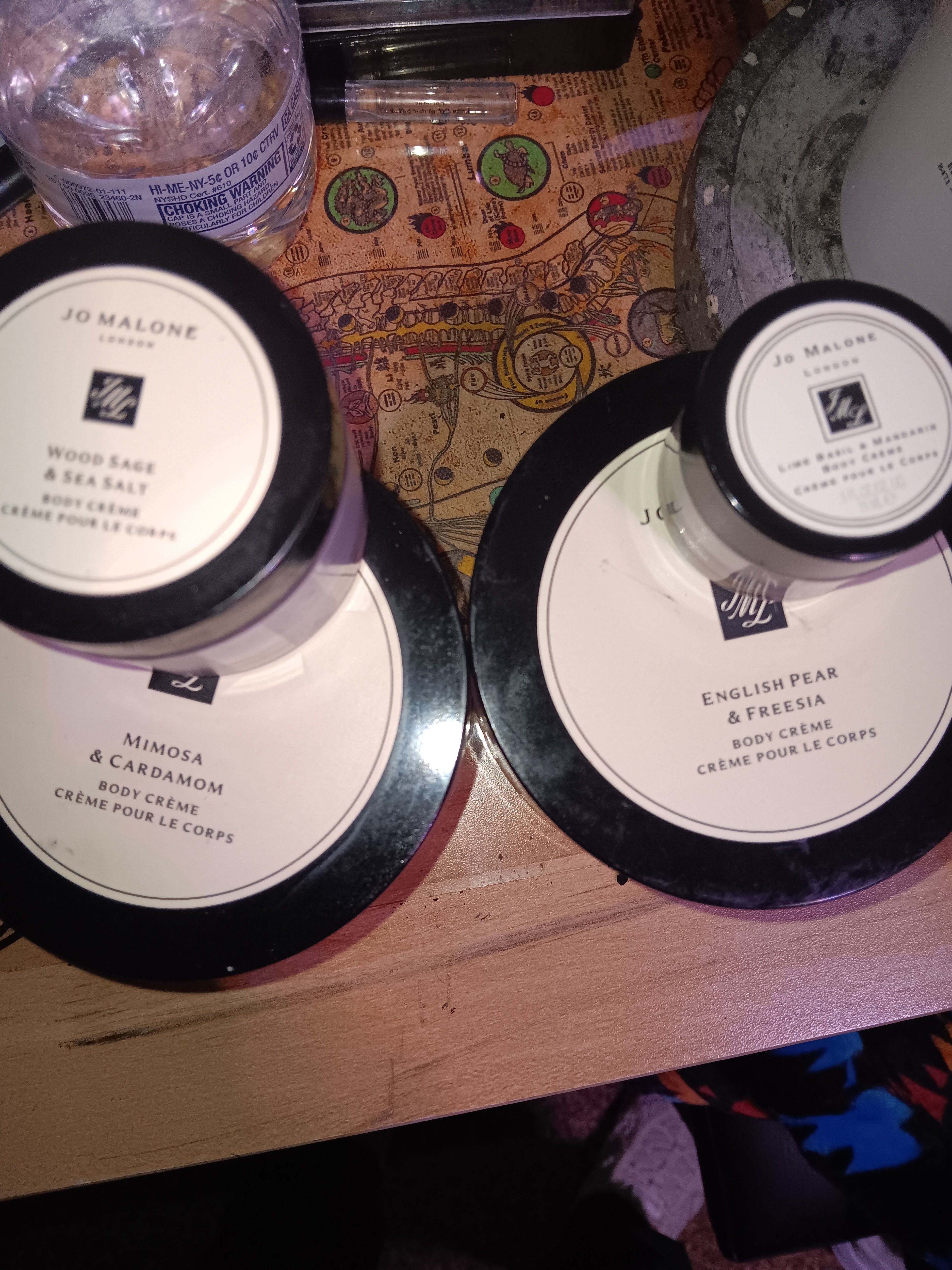 Beautiful scented cream